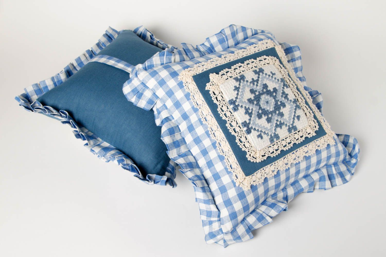 Stylish handmade throw pillow beautiful cushion ideas home textiles small gifts photo 1