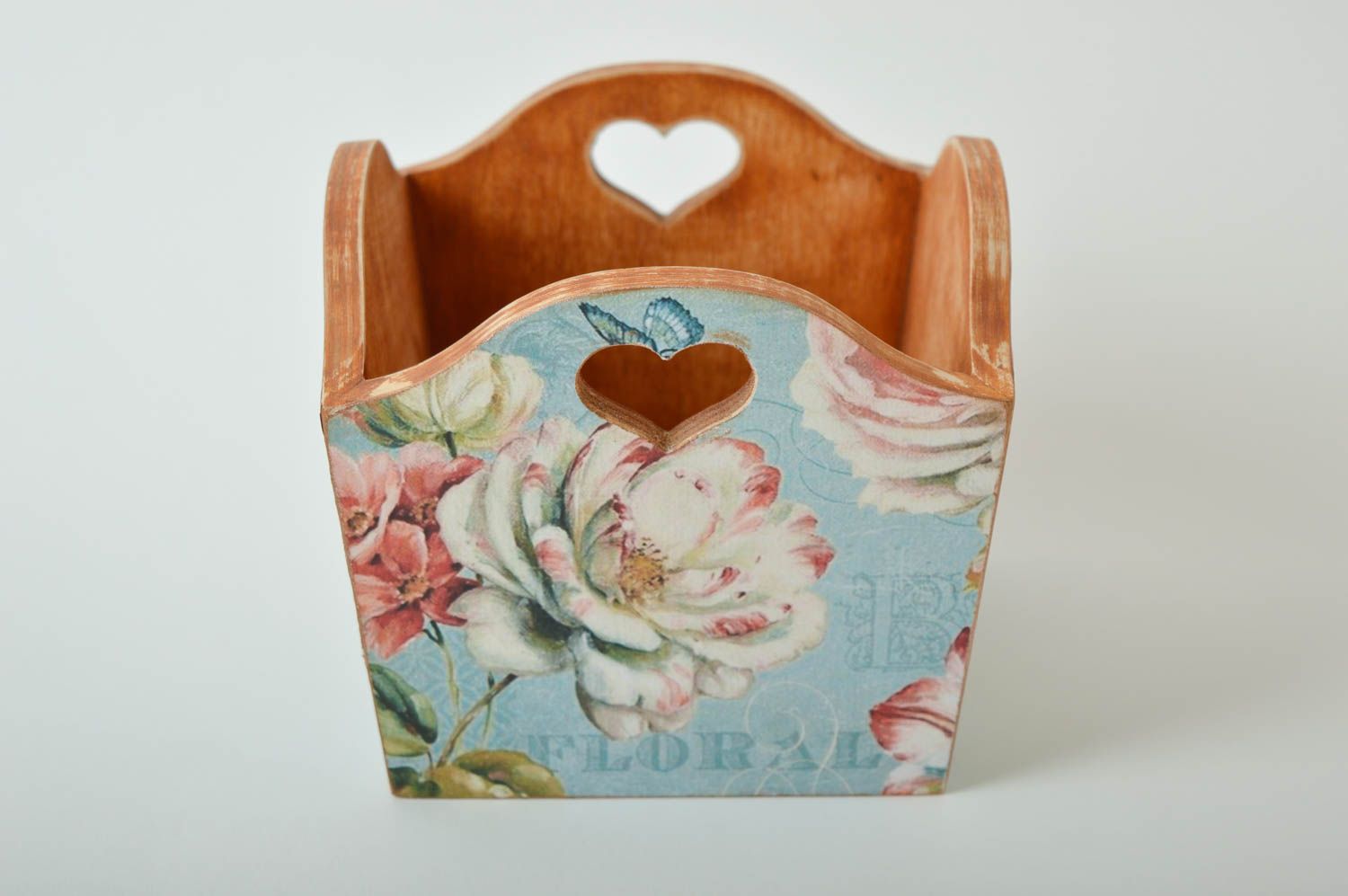 Caja para dulces hecha a mano artículo de madera objeto de decoración para casa  foto 2