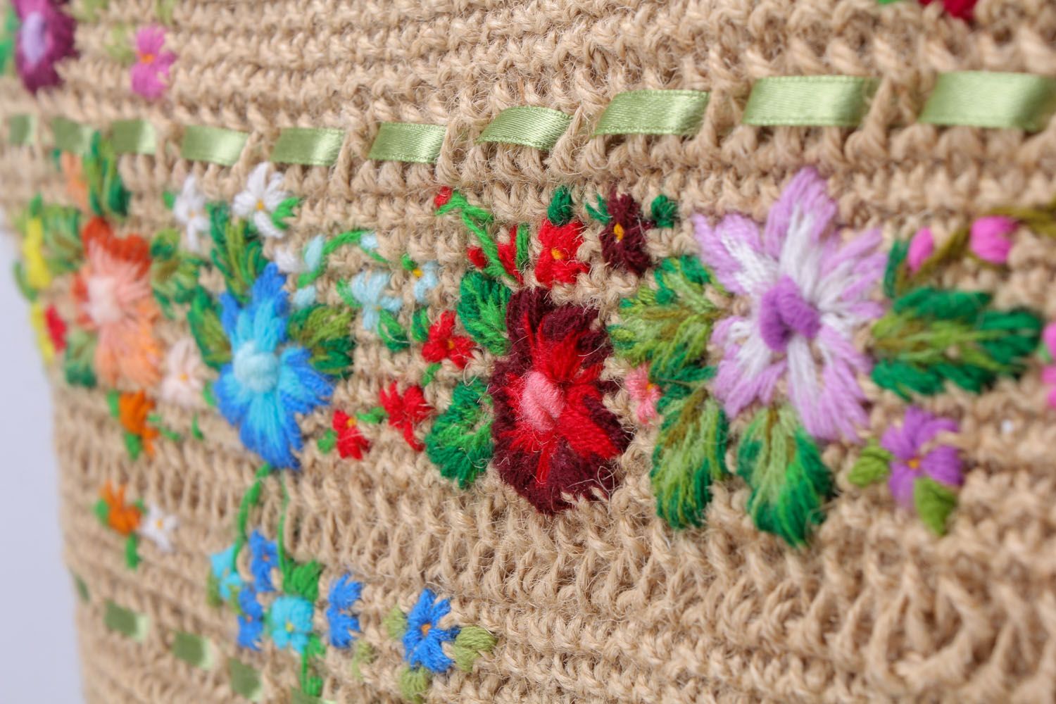 Crochet shoulder bag  photo 4