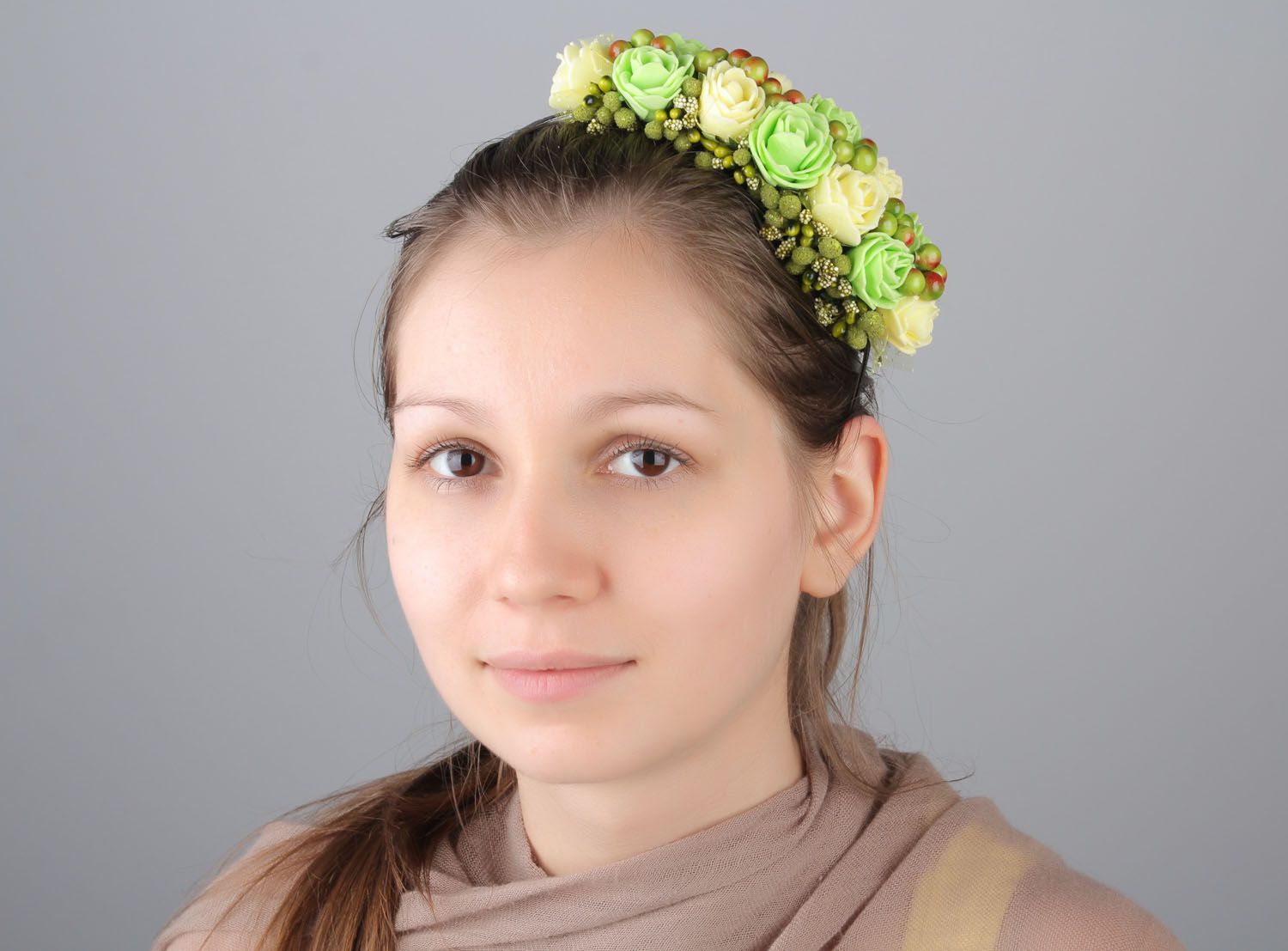Flower hairband photo 5