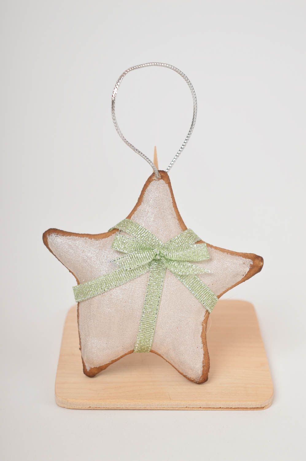 Decoración navideña artesanal elemento decorativo regalo original Estrella foto 3