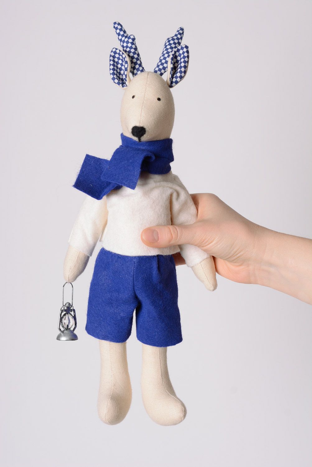 Мягкая игрушка кукла лось тканевая ручной работы подарок ребенку или для декора фото 5