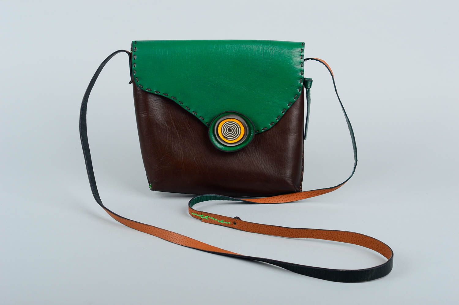 Bolso de tela hecho a mano accesorio para mujer regalo original para mujer foto 1