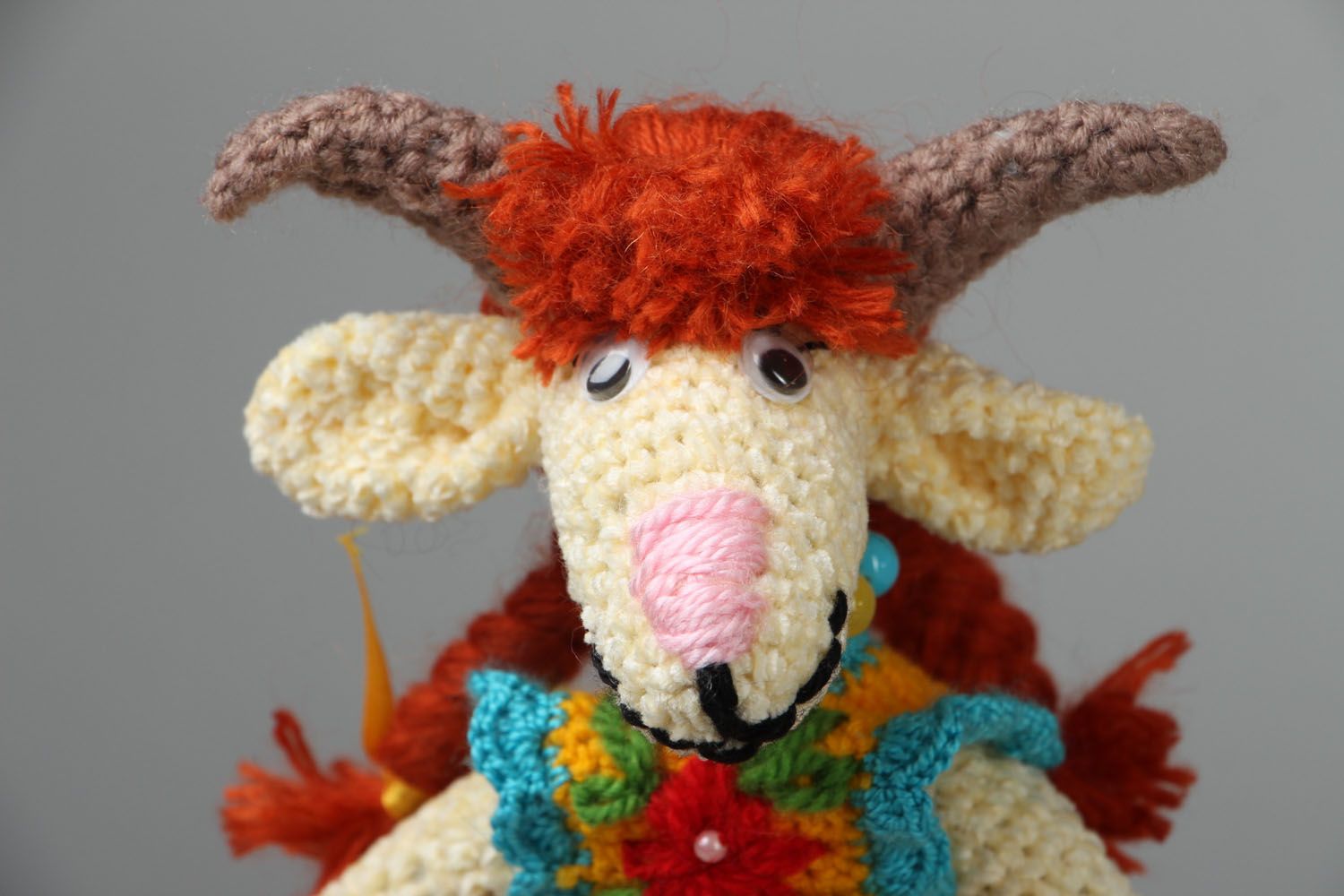 Juguete tejido a crochet foto 4