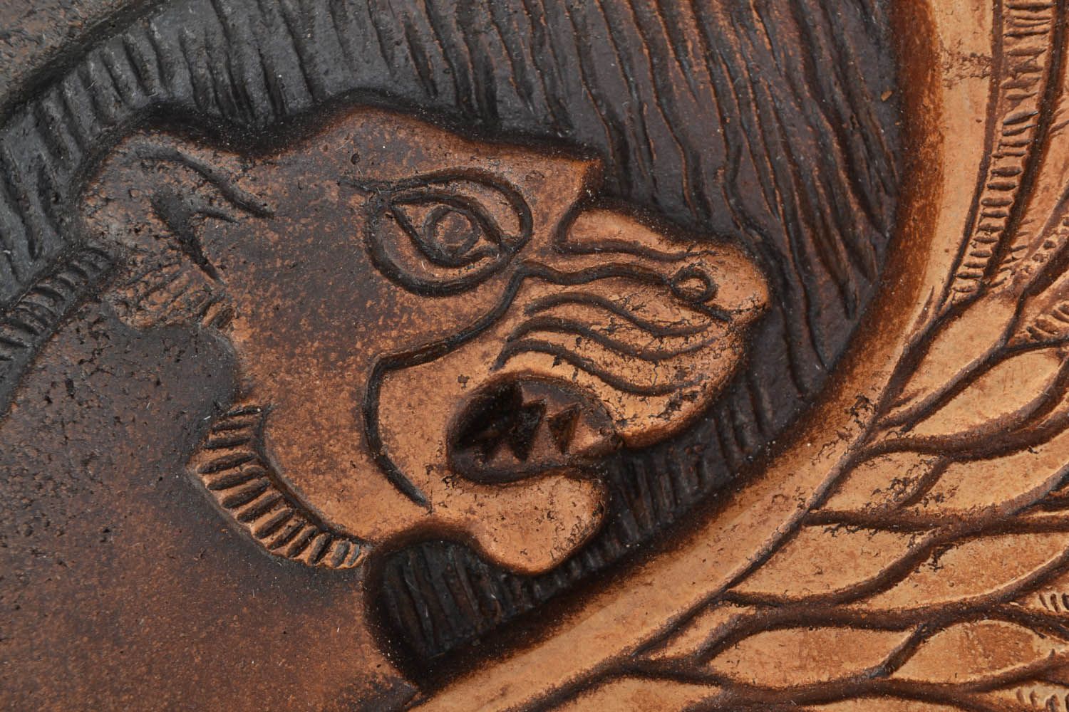 Decorative panel Lion with Wings photo 3
