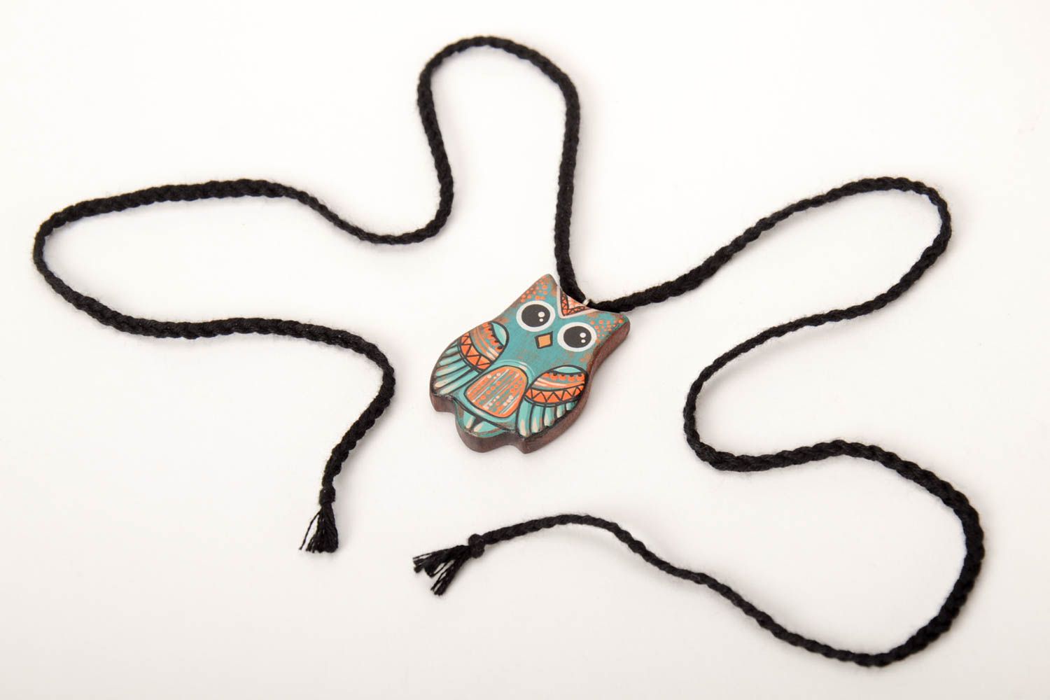 Handmade pendant designer accessory unusual gift wooden pendant gift ideas photo 5