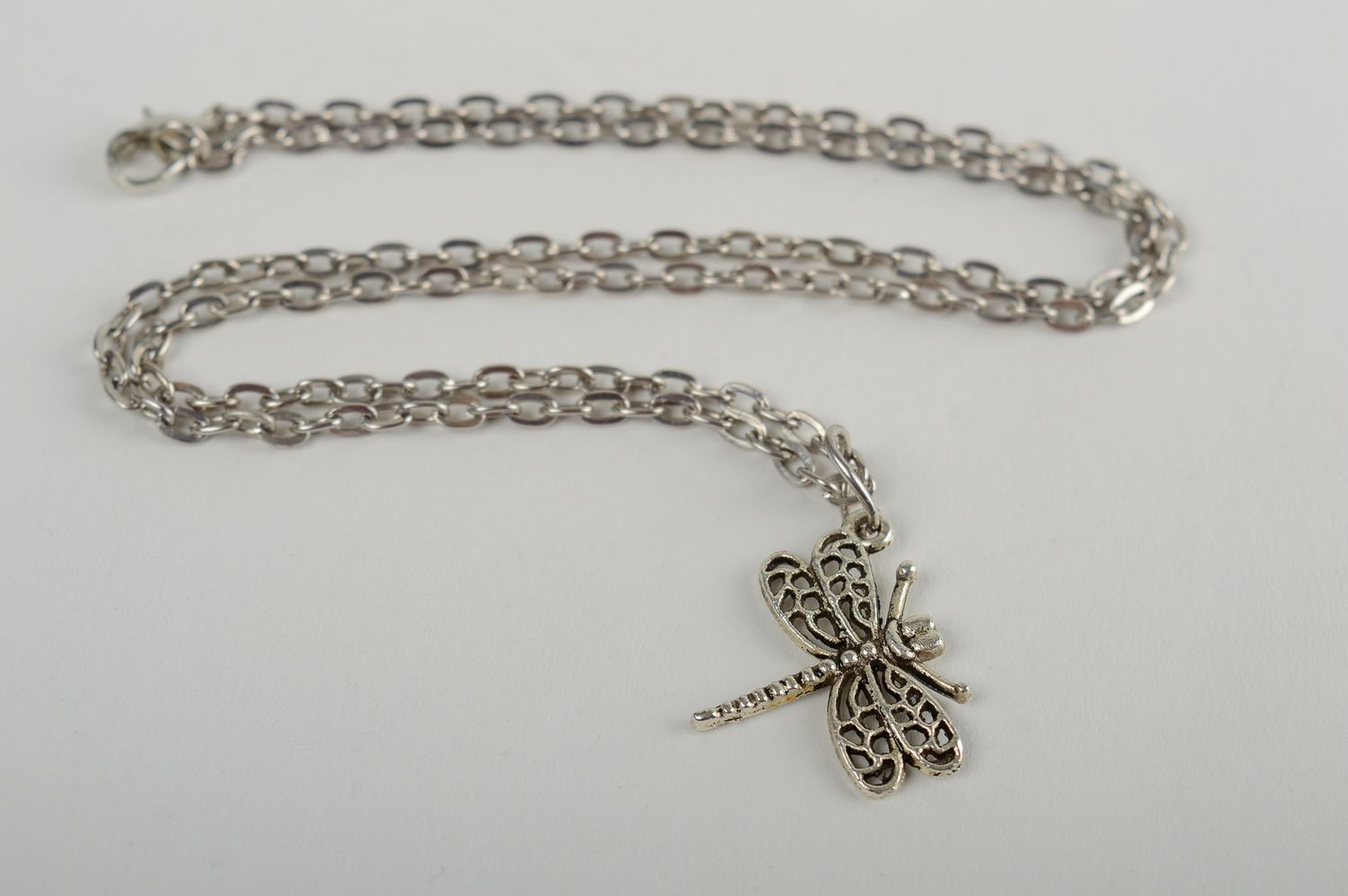 Handmade vintage pendant of chain metal pendant designer accessories for women photo 2
