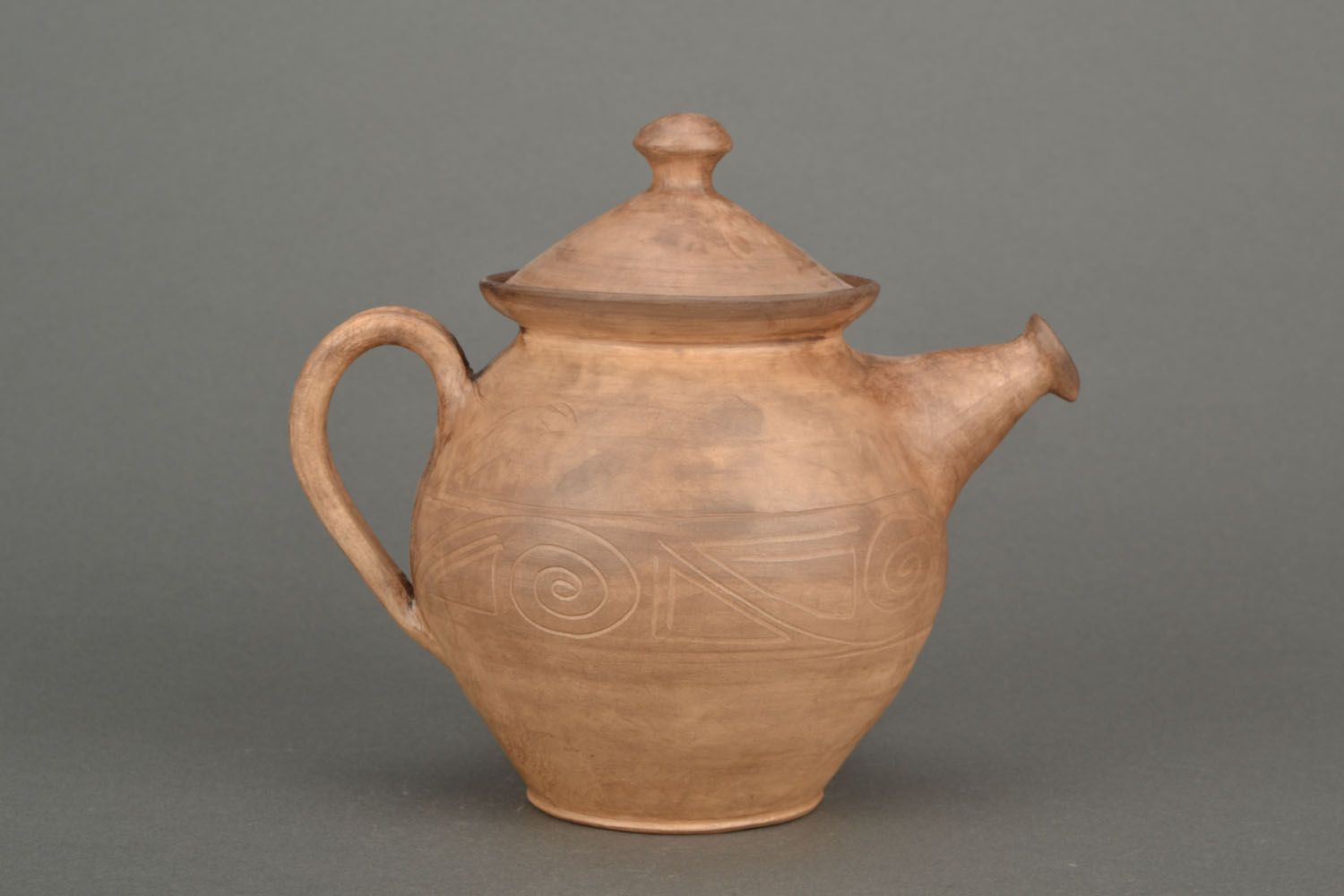 Große Teekanne aus Keramik foto 3