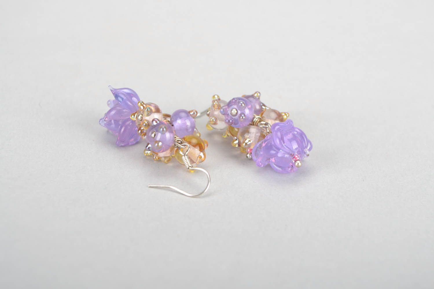 Earrings Lilac photo 5