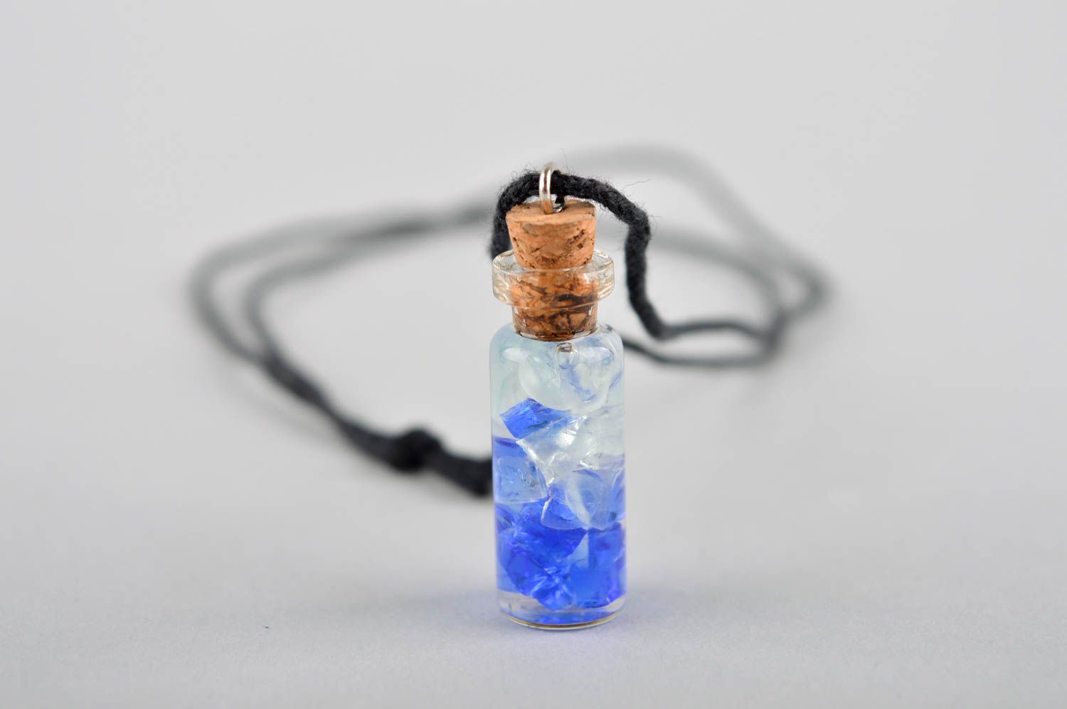 Homemade jewelry fashion necklace glass vial charm designer accessories photo 4