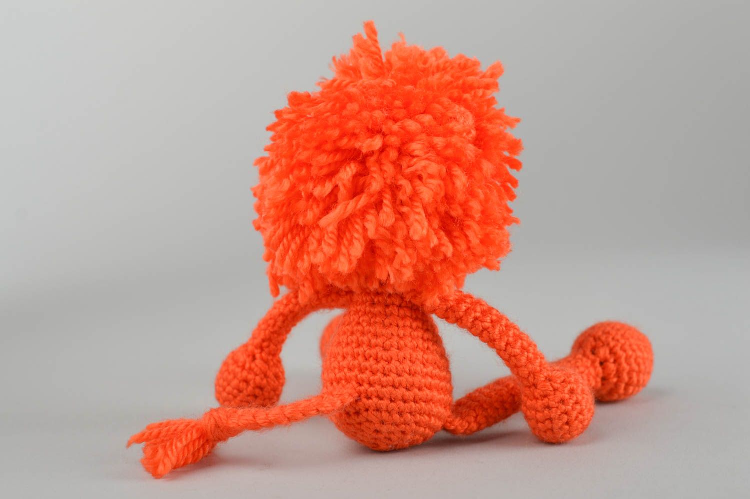 Muñeco de peluche juguete tejido a crochet hecho a mano regalo original foto 3