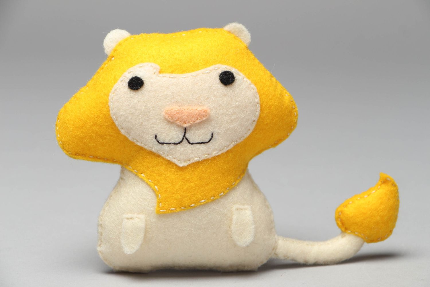 Handmade soft toy Lion photo 1