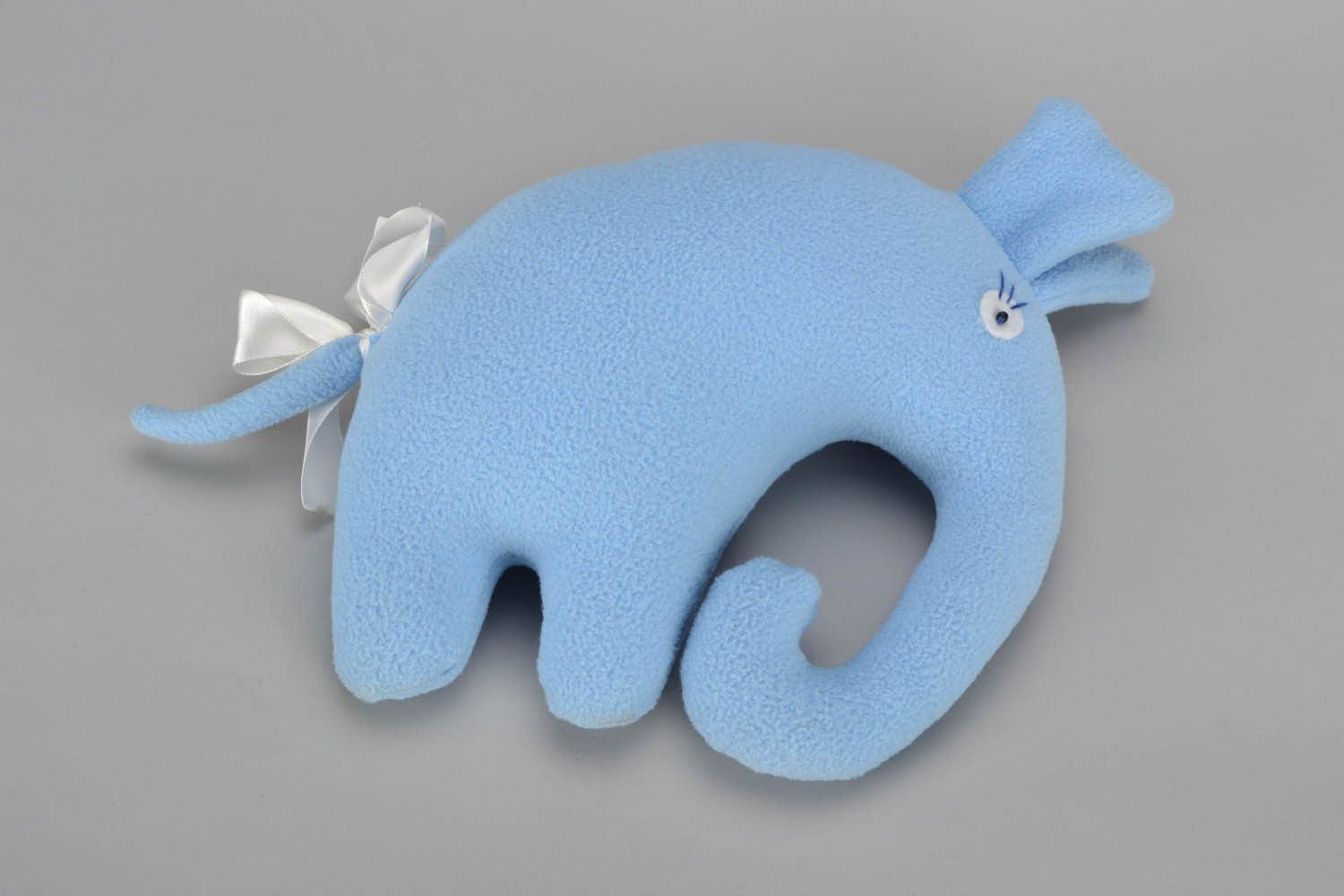 Kuscheltier blauer Elefant foto 5