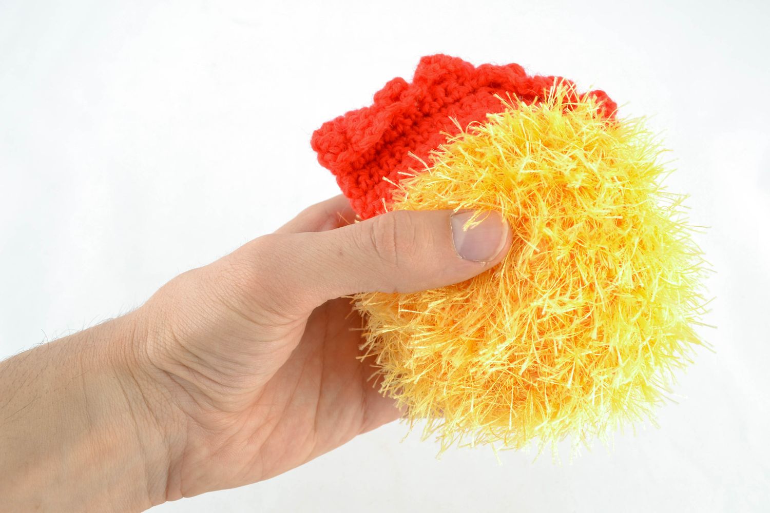 Handmade crochet toy Chicken photo 2