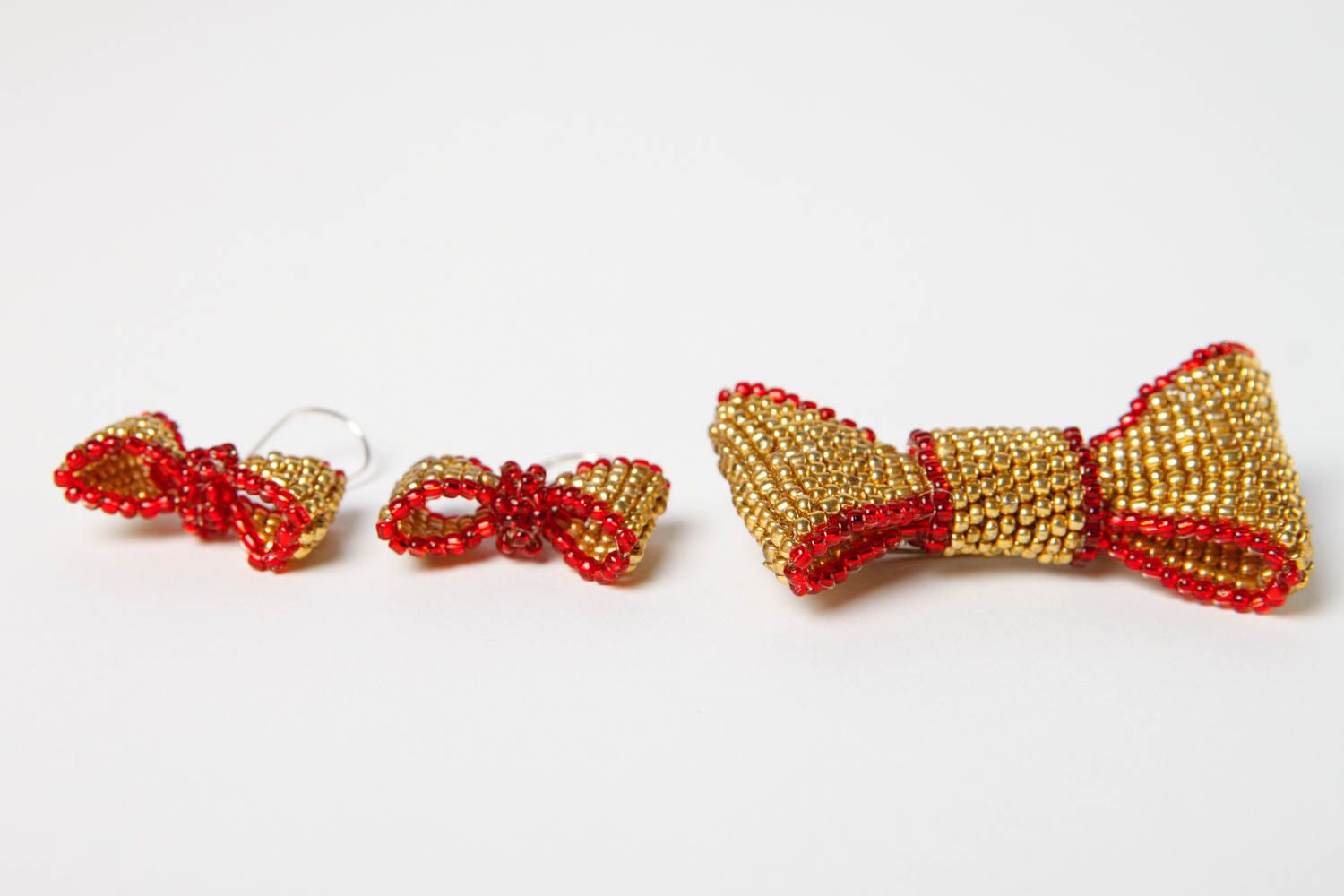 Beautiful brooch handmade earrings fashion jewelry unusual brooch gift ideas photo 4