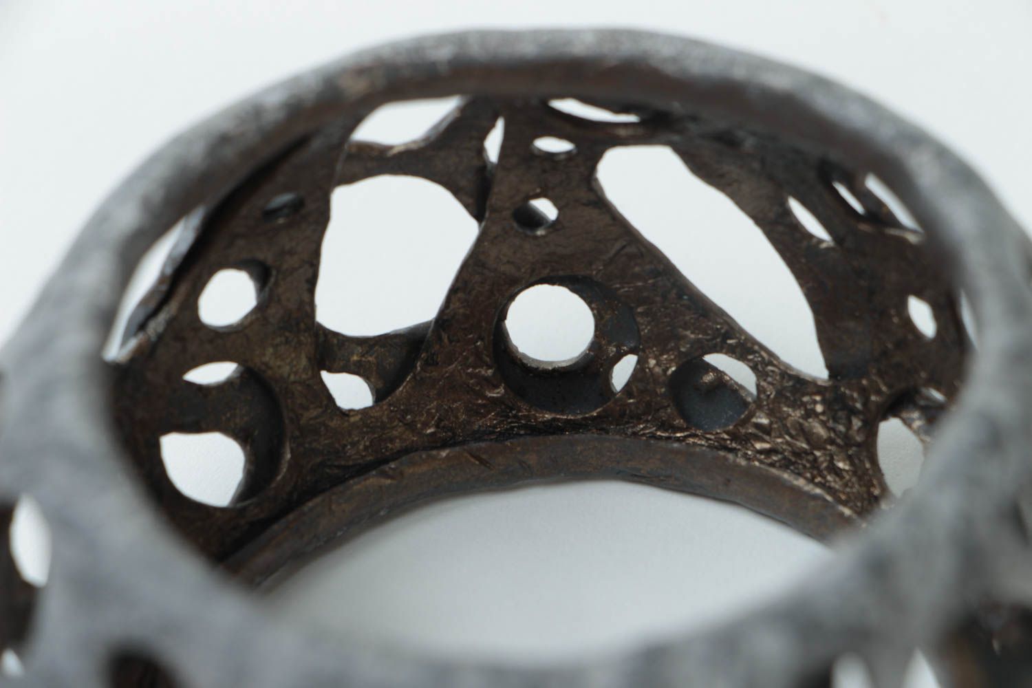 Bracciale in argilla polimerica fatto a mano braccialetto originale da polso 
 foto 5