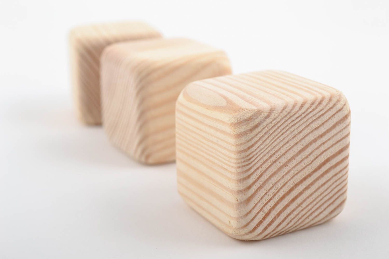 Holz Bausteine zum Bemalen für Decoupage Set Würfel Spielzeug handgemacht foto 3