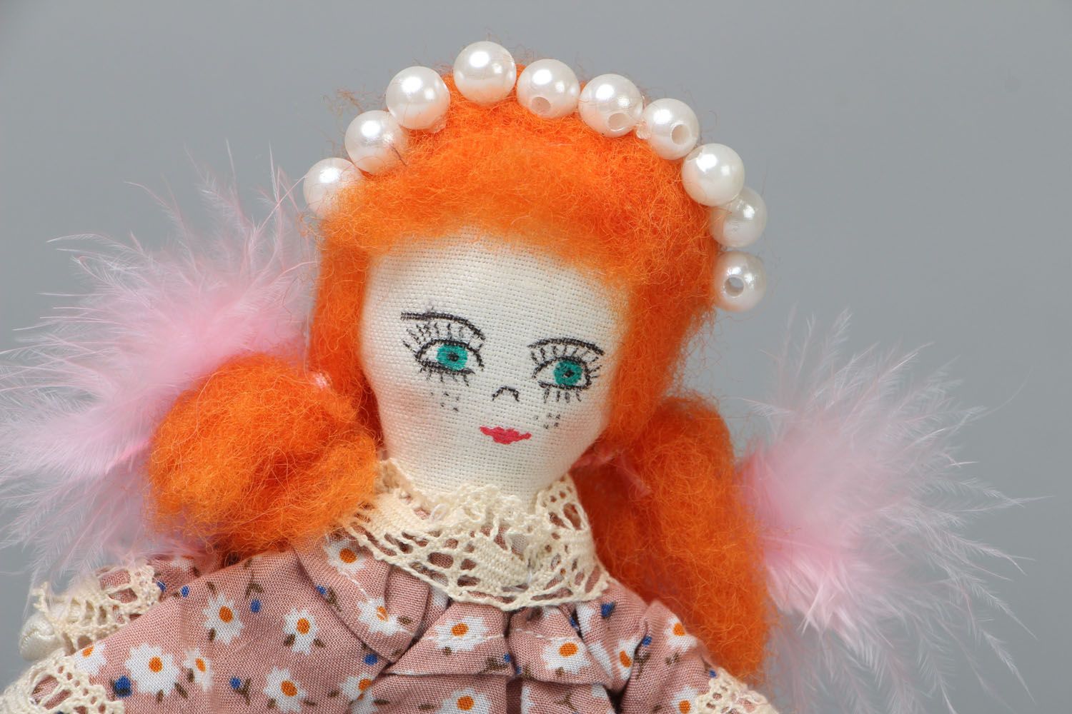 Авторская кукла Девочка-ангел  фото 2