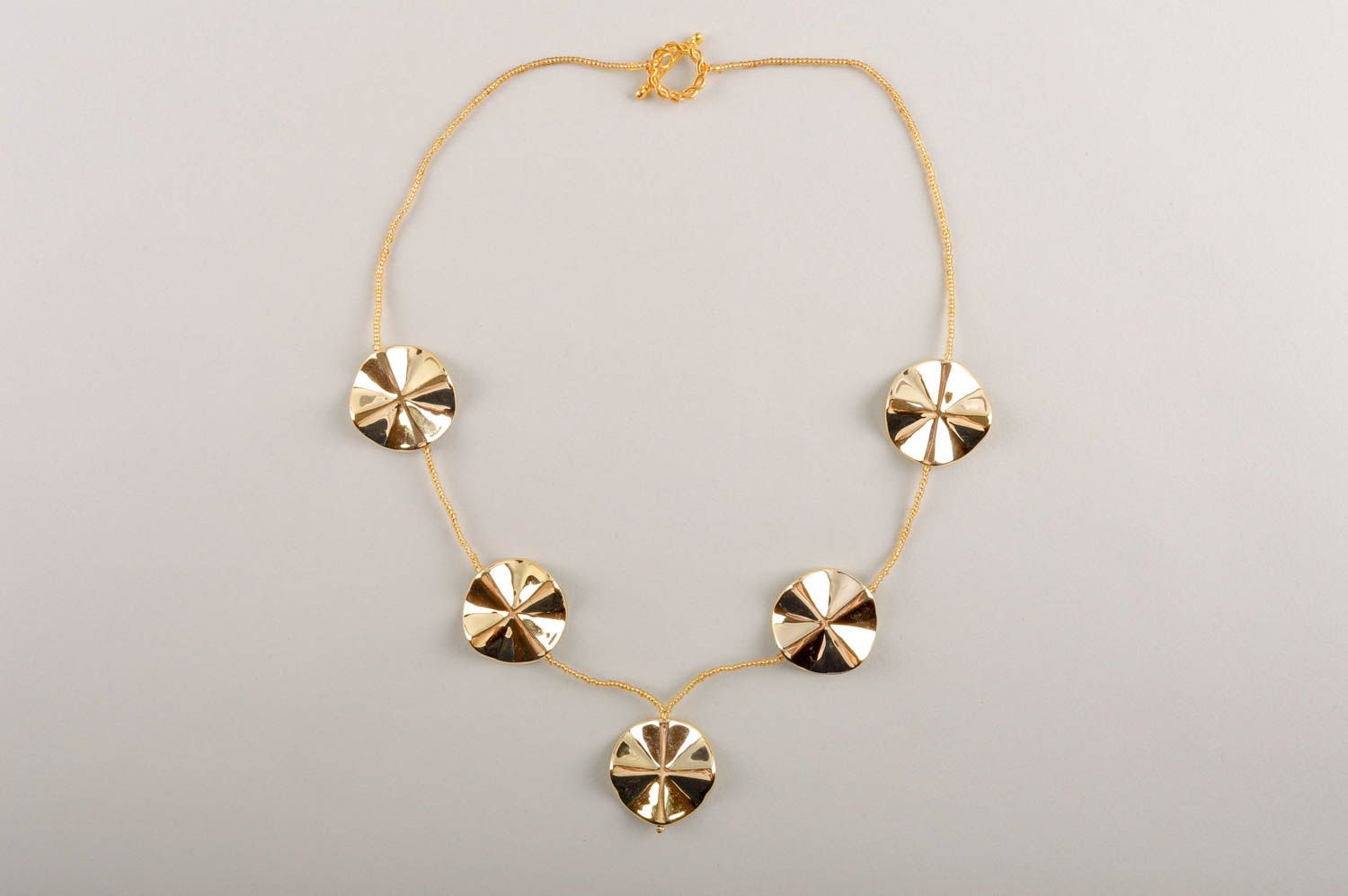 Handmade stylish accessory beautiful beaded necklace elegant necklace gift photo 2