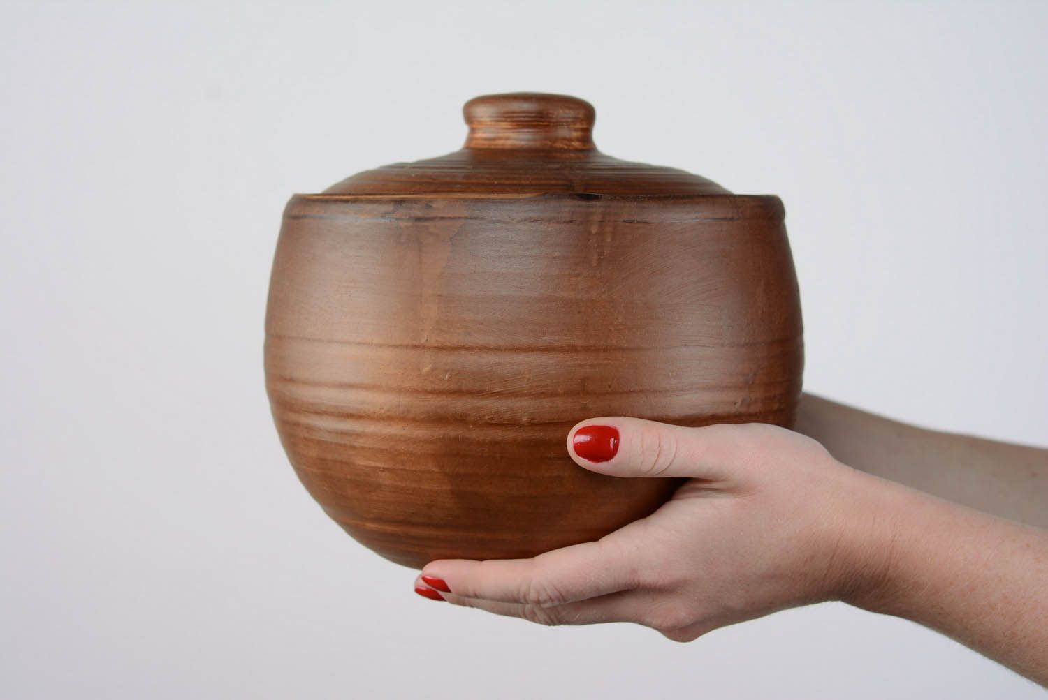 Clay pot for baking photo 2