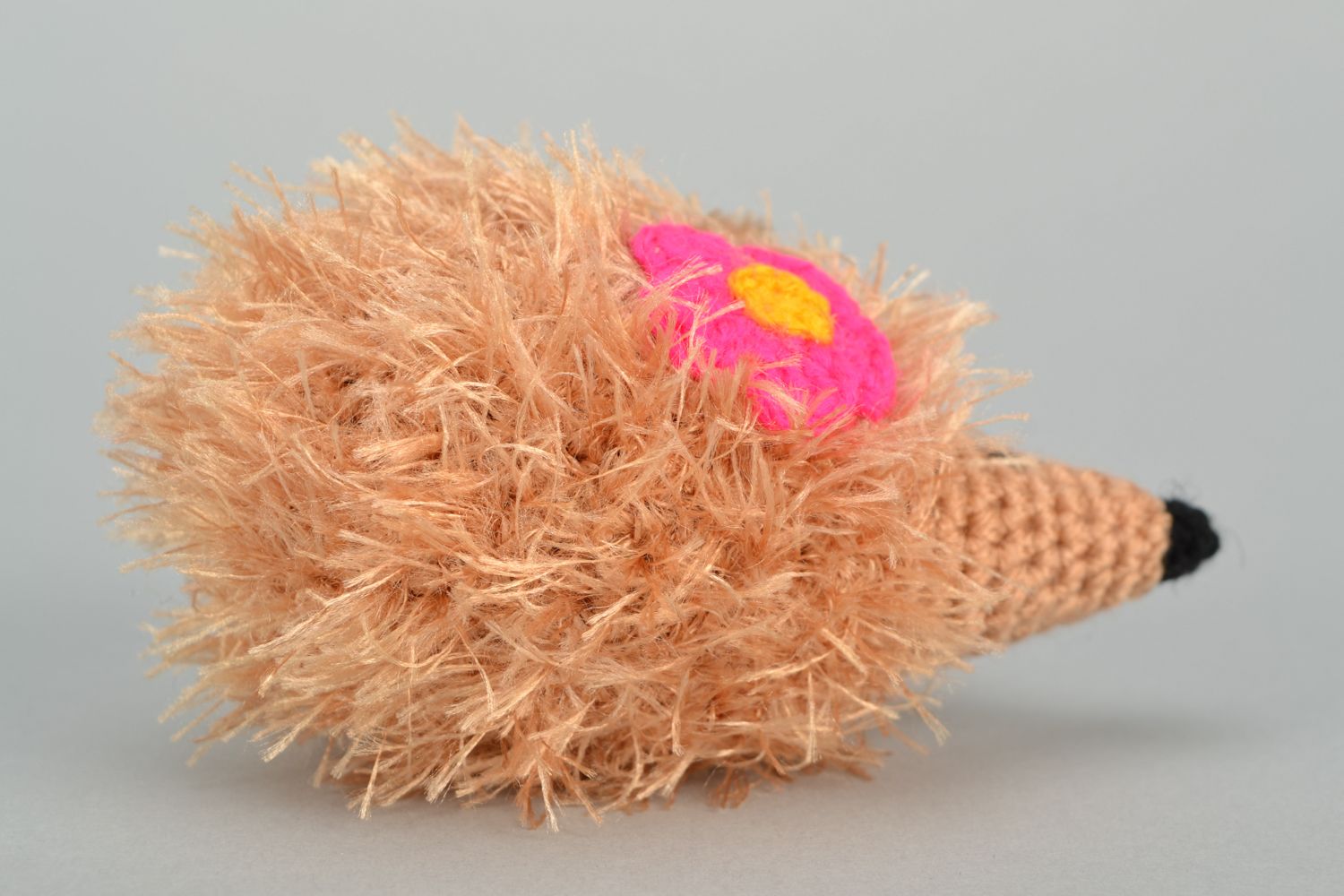 Soft crochet toy Hedgehog photo 4