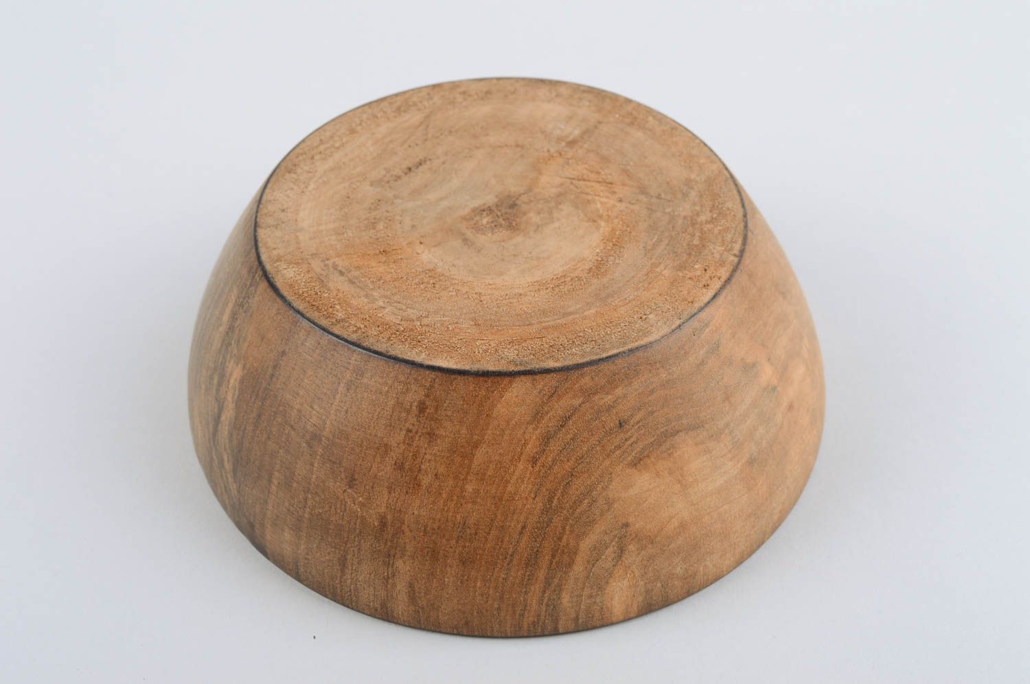 Originelle schöne Schale aus Holz handmade Öko Geschirr Schale für Nüsse  foto 5