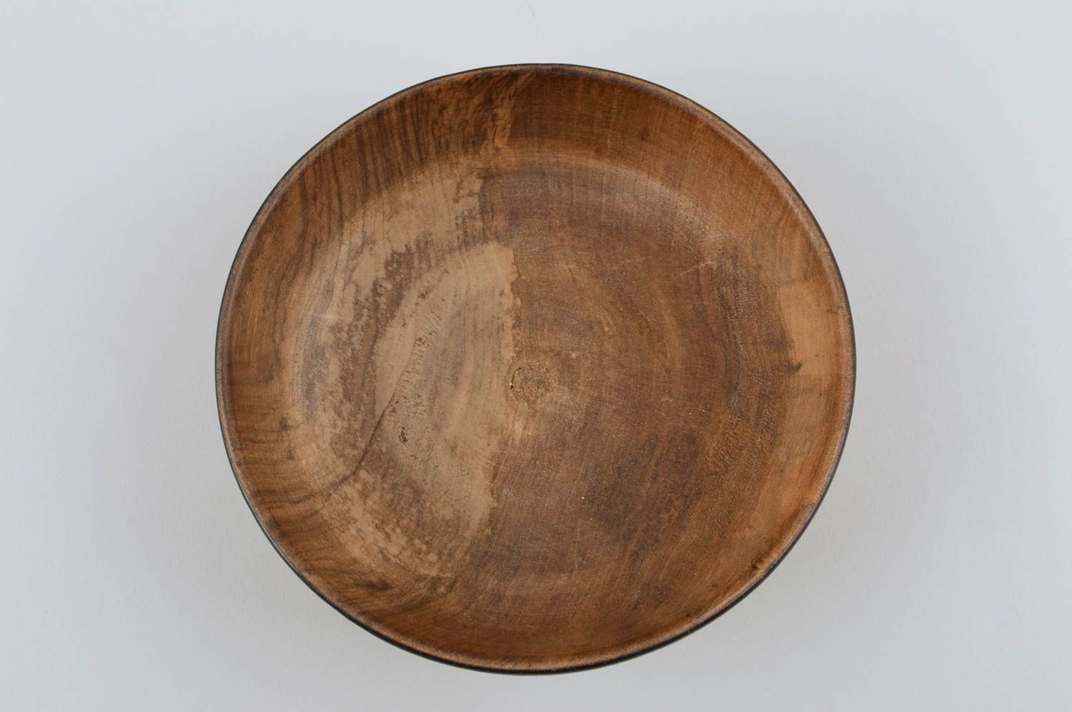 Originelle schöne Schale aus Holz handmade Öko Geschirr Schale für Nüsse  foto 4