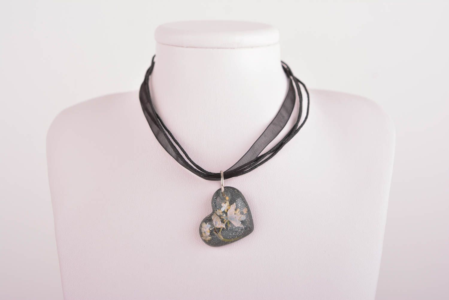 Handmade pendant unusual accessory elite jewelry epoxy pendant for girls photo 3