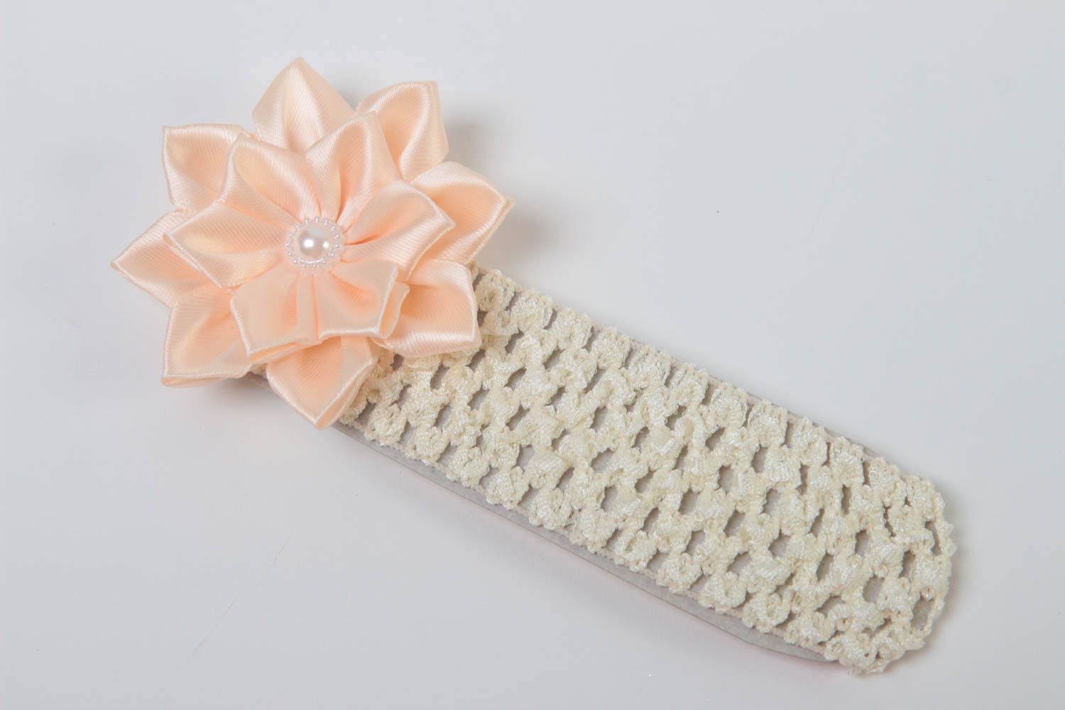 beautiful handmade flower headband fashion accessories hair bands for kids photo 2