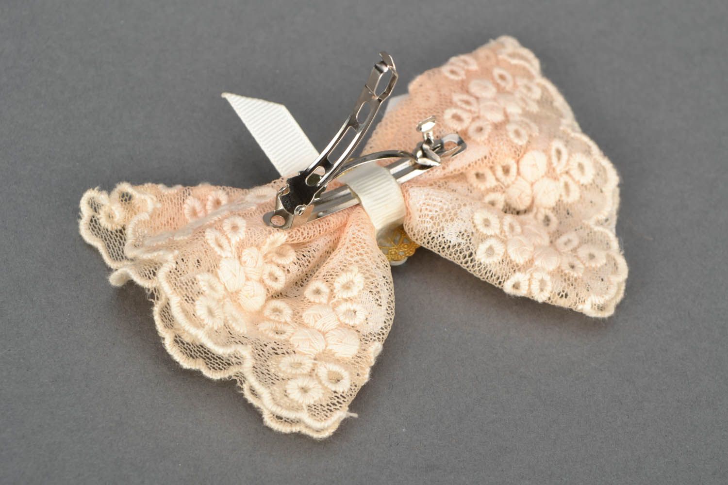 Lace automatic hair clip photo 4