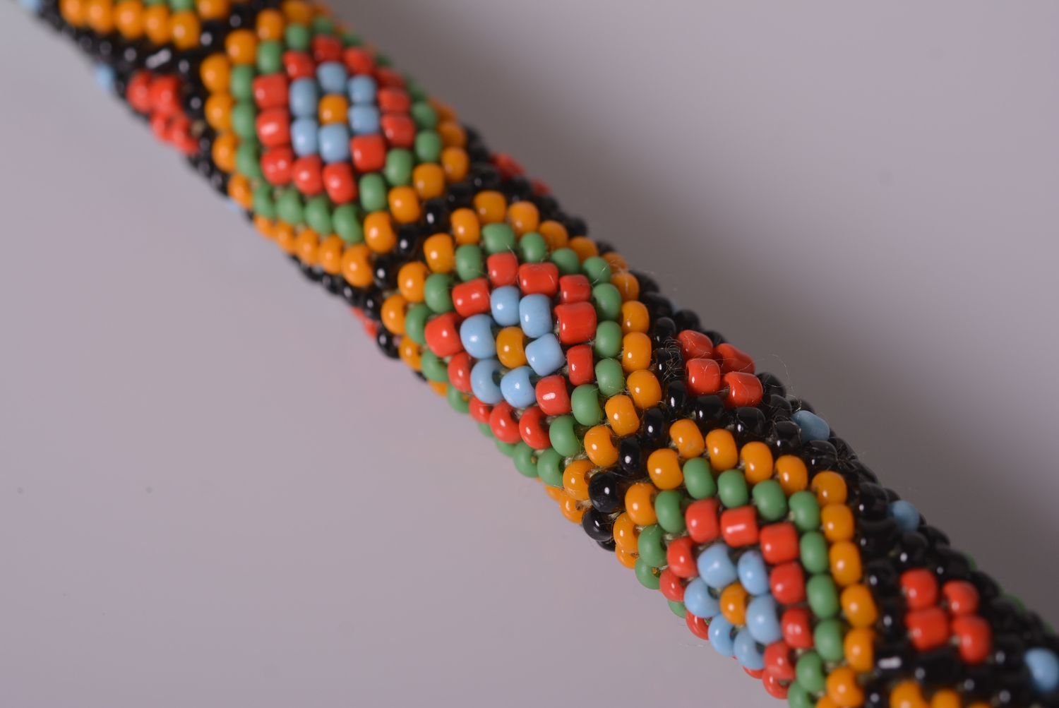 Bracelet spirale Bijou fait main multicolore design Accessoire femme original photo 4