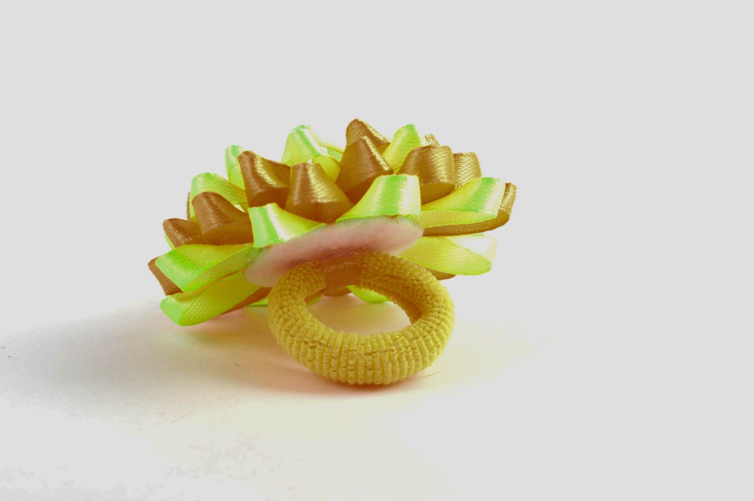 Goma de pelo hecha a mano accesorio para niñas coletero para el pelo inusual foto 3