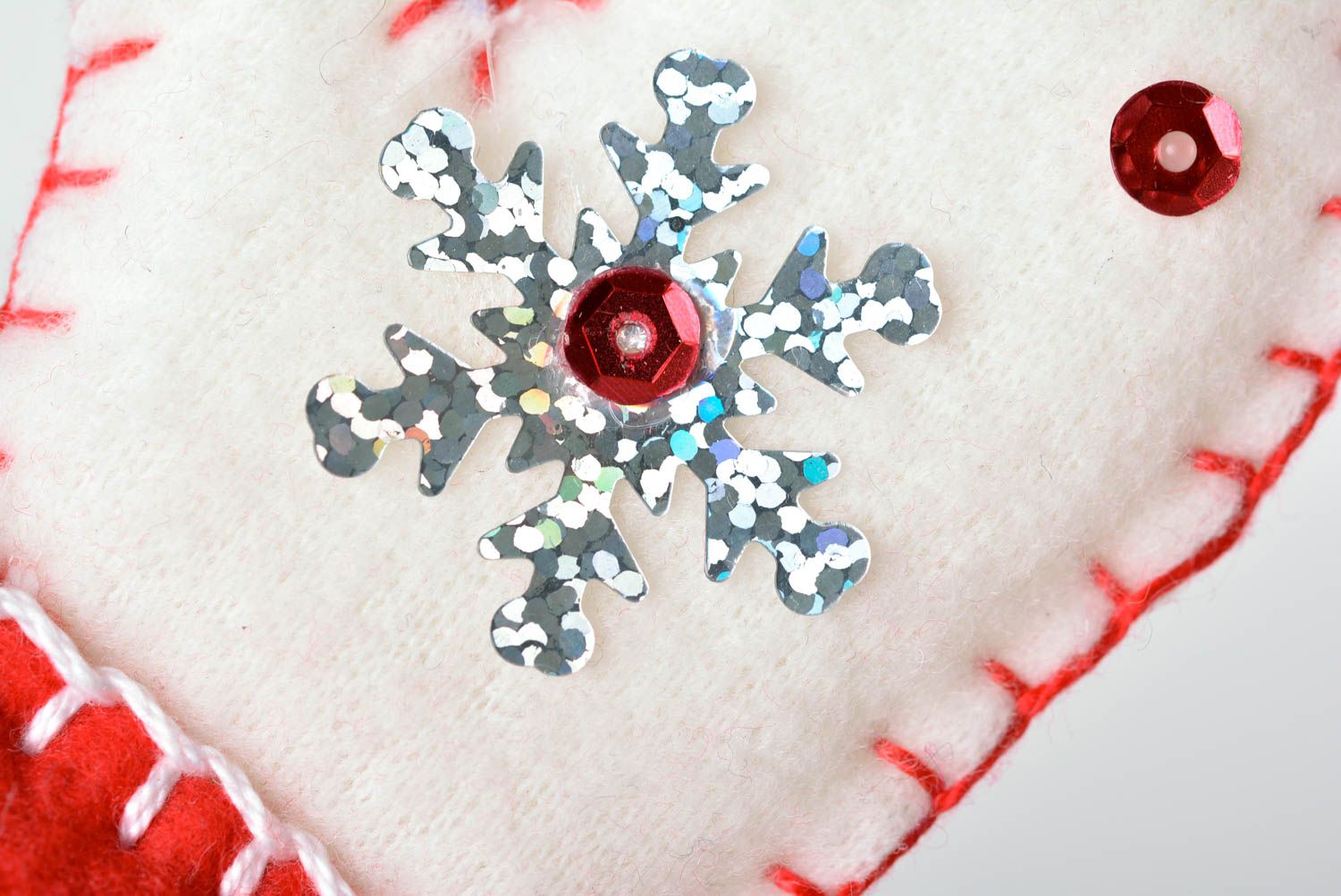 Adornos navideños caseros hechos a mano elementos decorativos regalo original foto 4