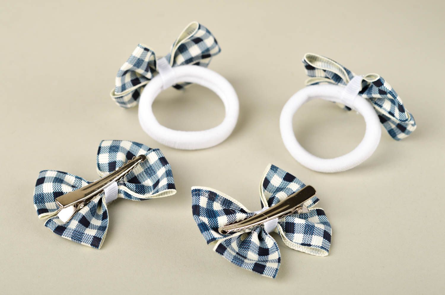 Handmade accessories ribbon barrette ribbon bow hair clips beautiful hair clips  photo 5
