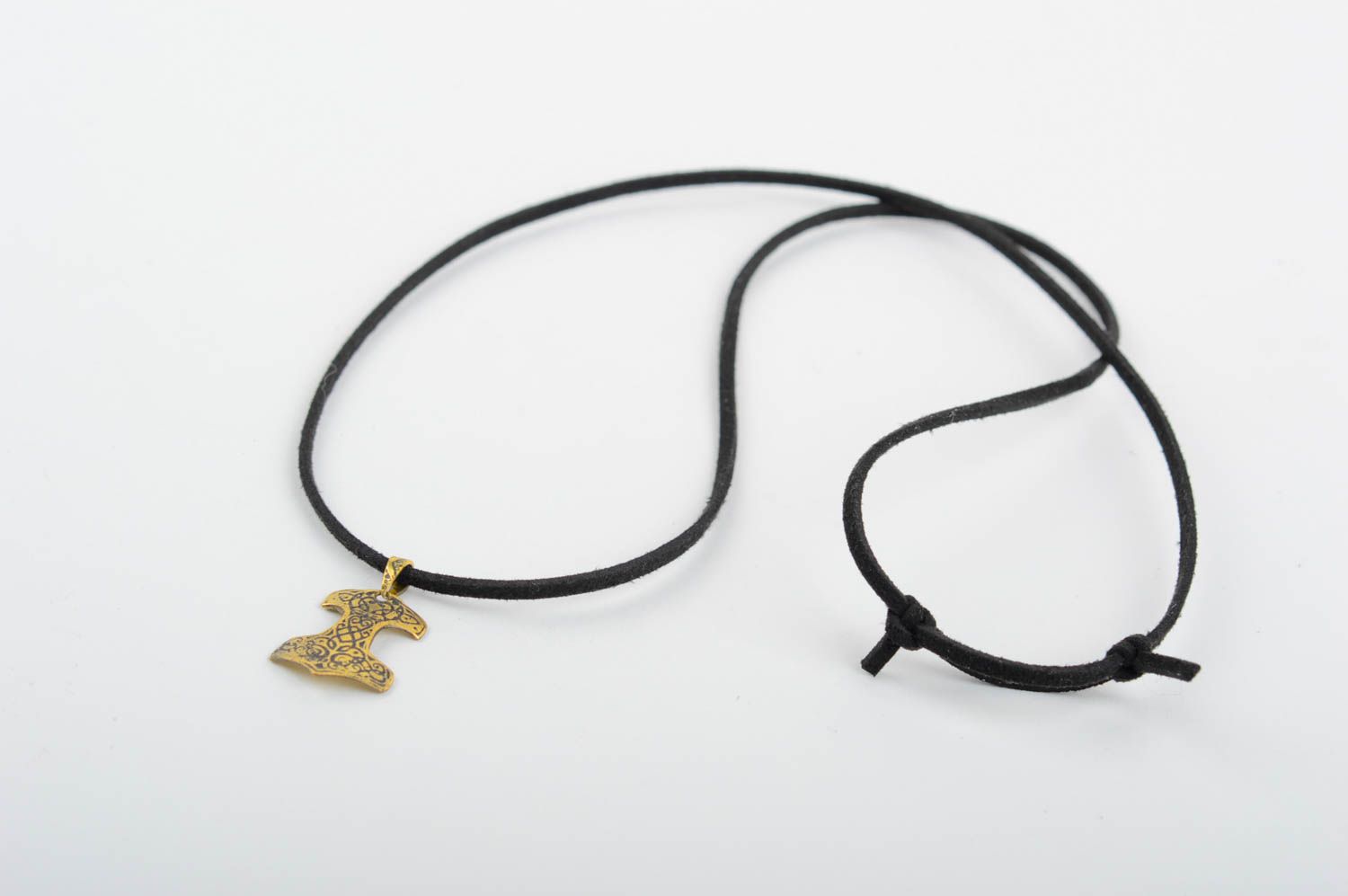 Handmade metal cute jewelry unusual brass pendant designer pendant for women photo 3