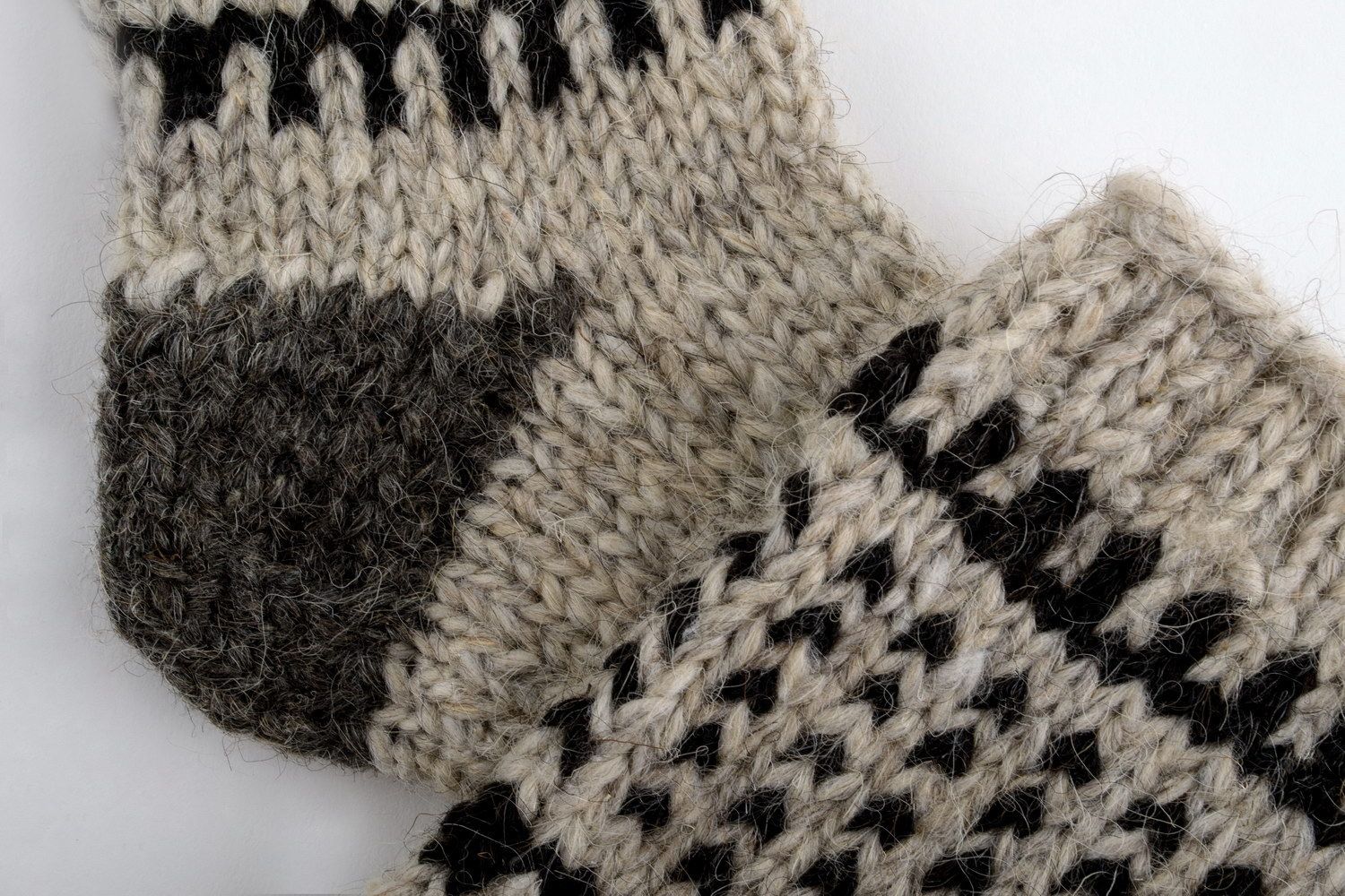 Calzini di lana per uomo fatti a mano abbigliamento da uomo calzini caldi
 foto 3
