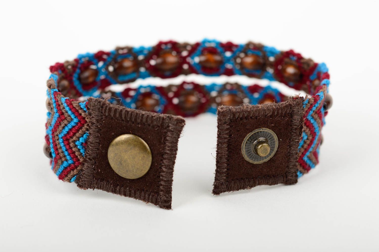 Hippie bracelet handmade friendship bracelet macrame jewelry fashion bracelets photo 3