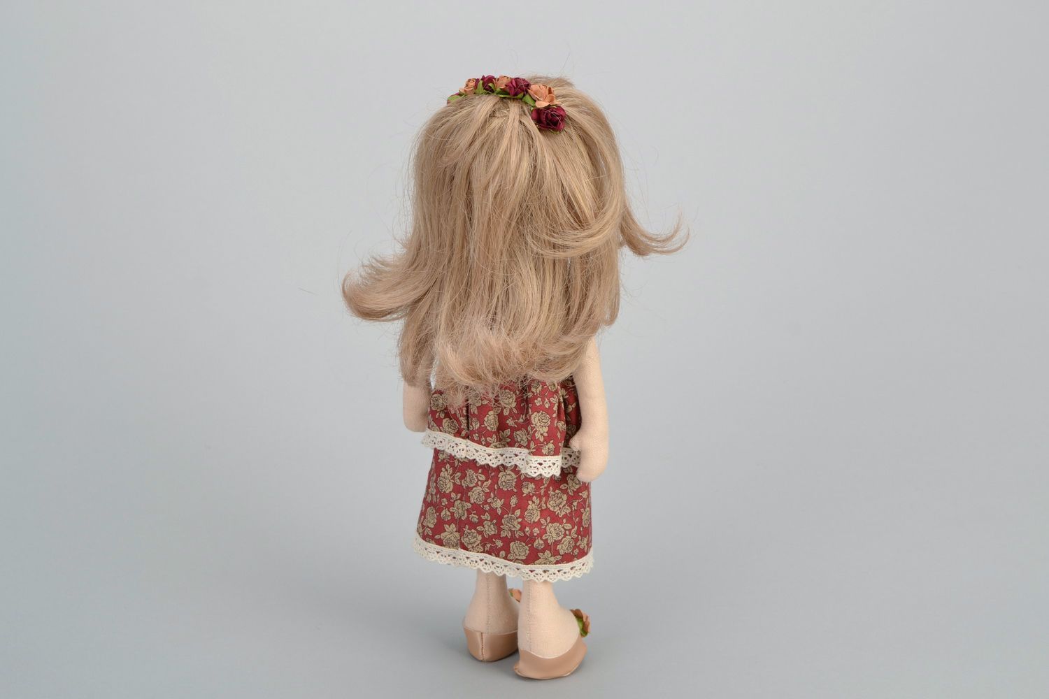 Интерьерная текстильная кукла Лейла фото 5