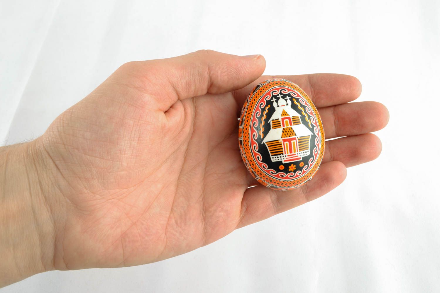 Huevo de Pascua pintado a mano foto 4