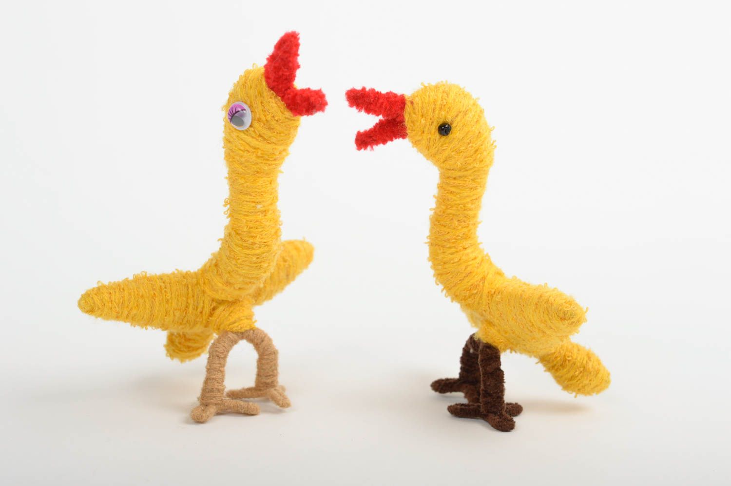 Stofftiere für Kleinkinder handgemachte Geschenke Kleinkinder Spielzeuge Enten foto 1