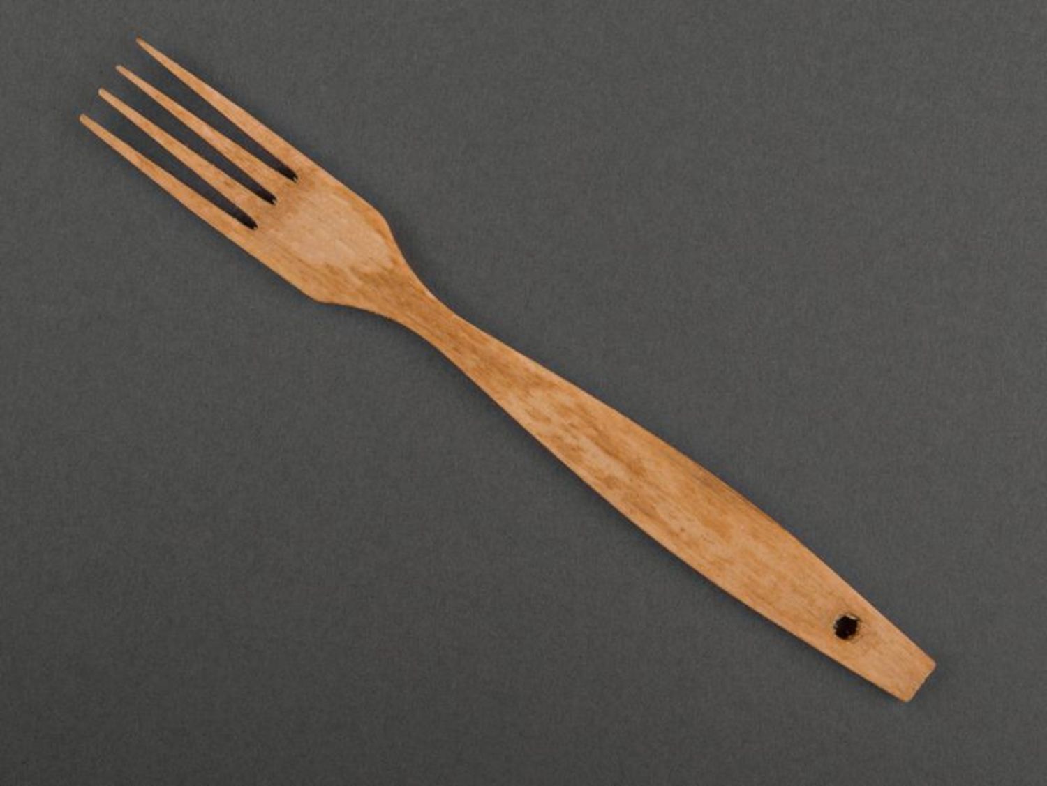 Wooden kitchen fork photo 2