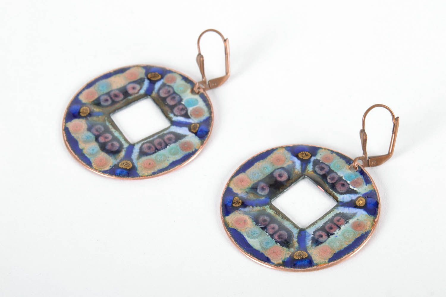 Earrings Made of Copper photo 1