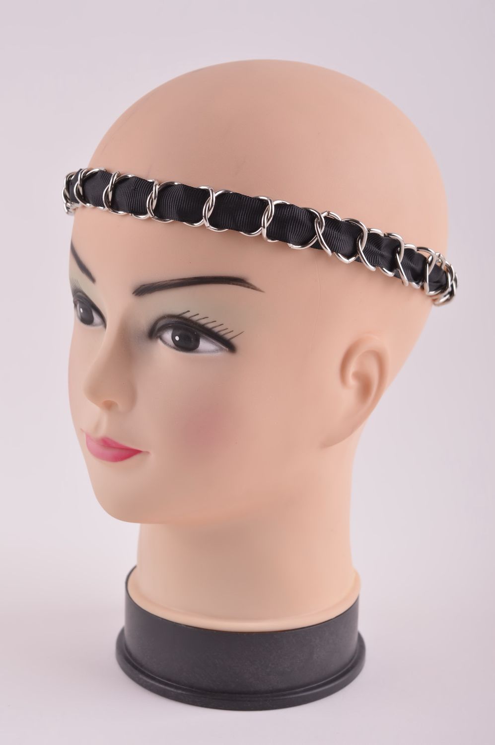 Banda para el cabello artesanal de moda cinta de pelo regalo para mujer foto 3