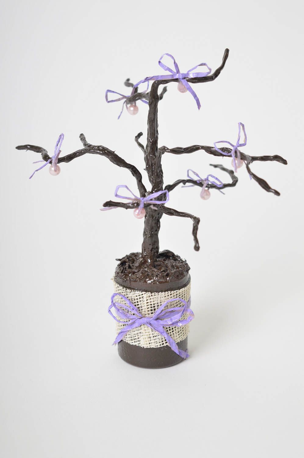 Handmade Schmuck Ständer Schmuckhalter Baum Accessoires für Frauen Geschenk foto 2