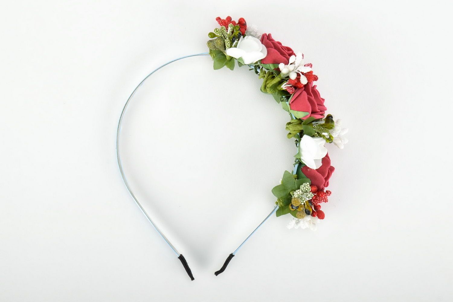 Headband, flower hair wreath photo 4