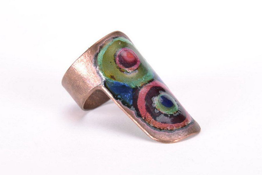 Handmade Copper Ring photo 4