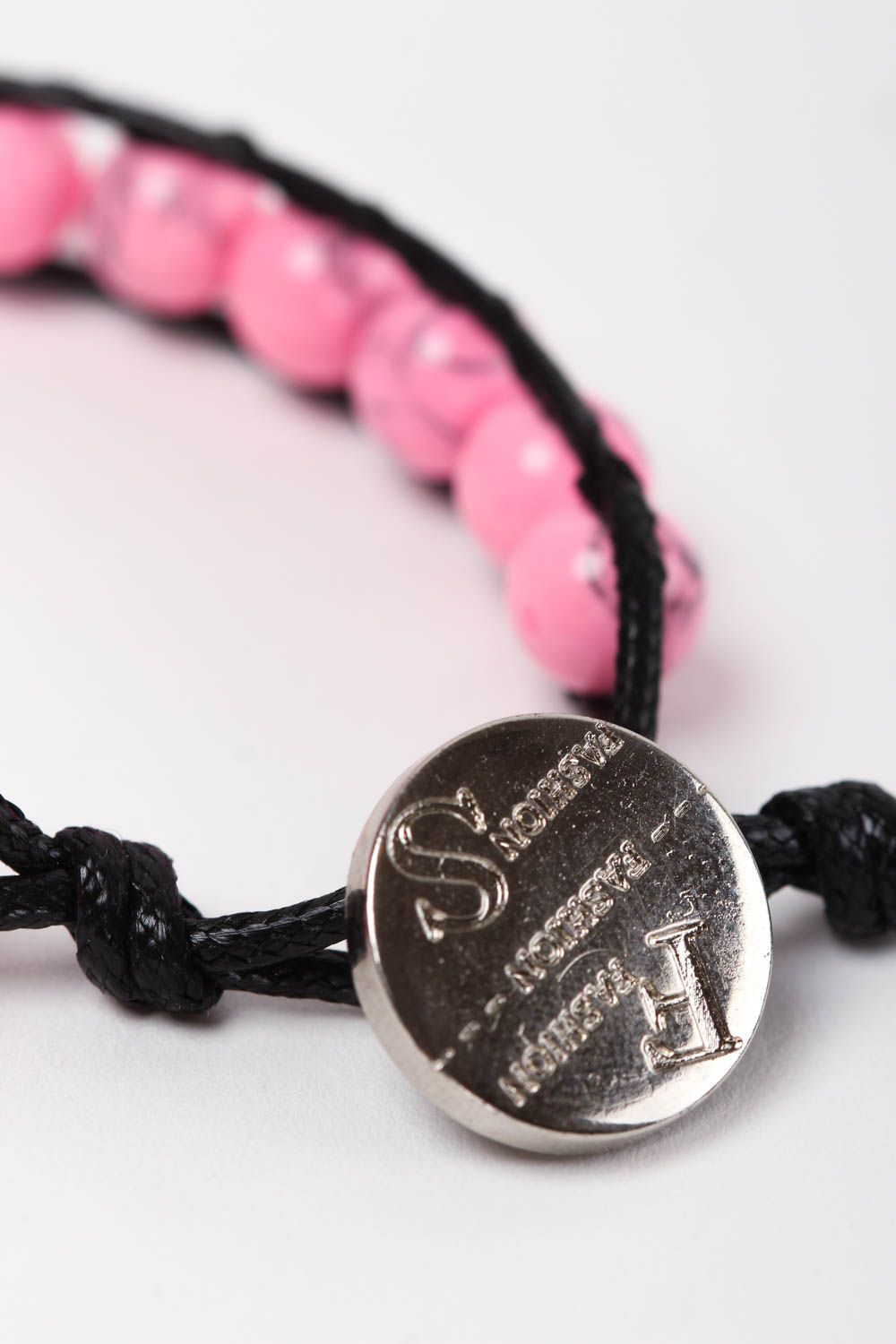 Armband für Damen handgemachter Schmuck Korallen Armband Mode Schmuck rosa foto 4