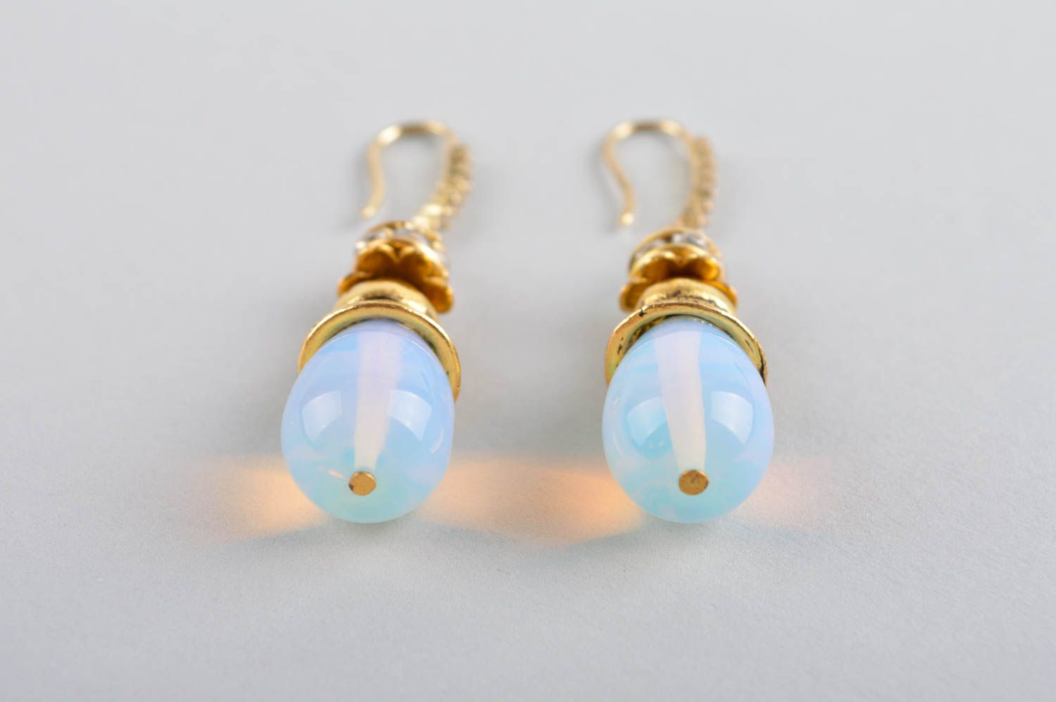 Handmade jewelry gemstone accessories designer accessories earrings for women photo 4
