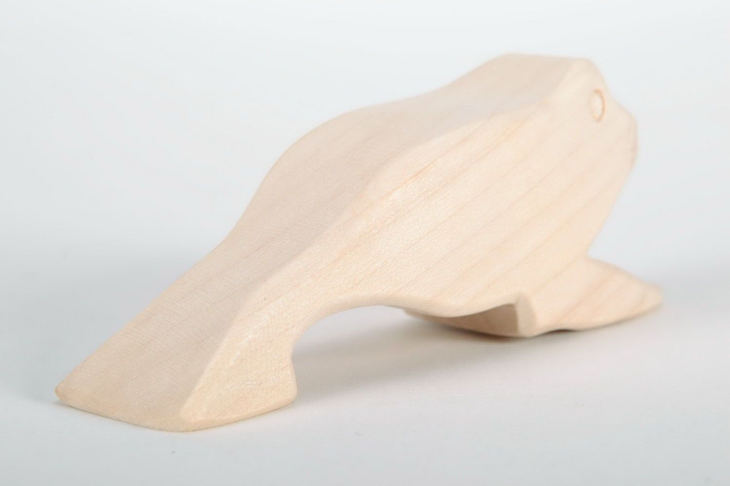 Wooden statuette Frog photo 4