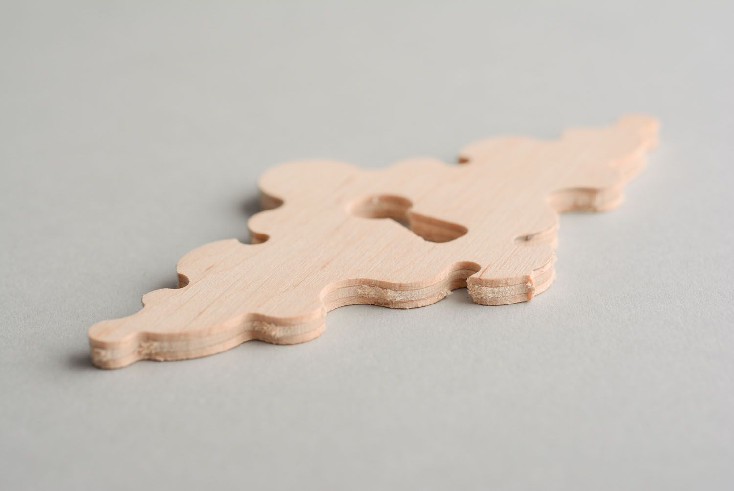 Holz Figur zum Bemalen Schlüsselloch  foto 4